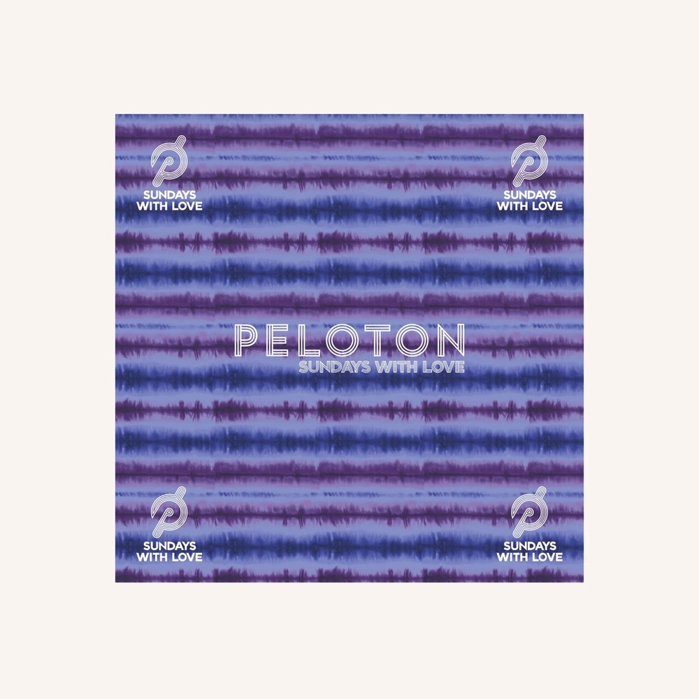 BNWT Peloton Tie-Dye Bandanna - Sundays with Love